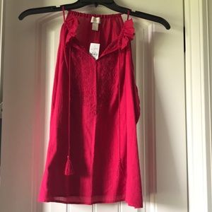 Loft Tank With Tassel Detail